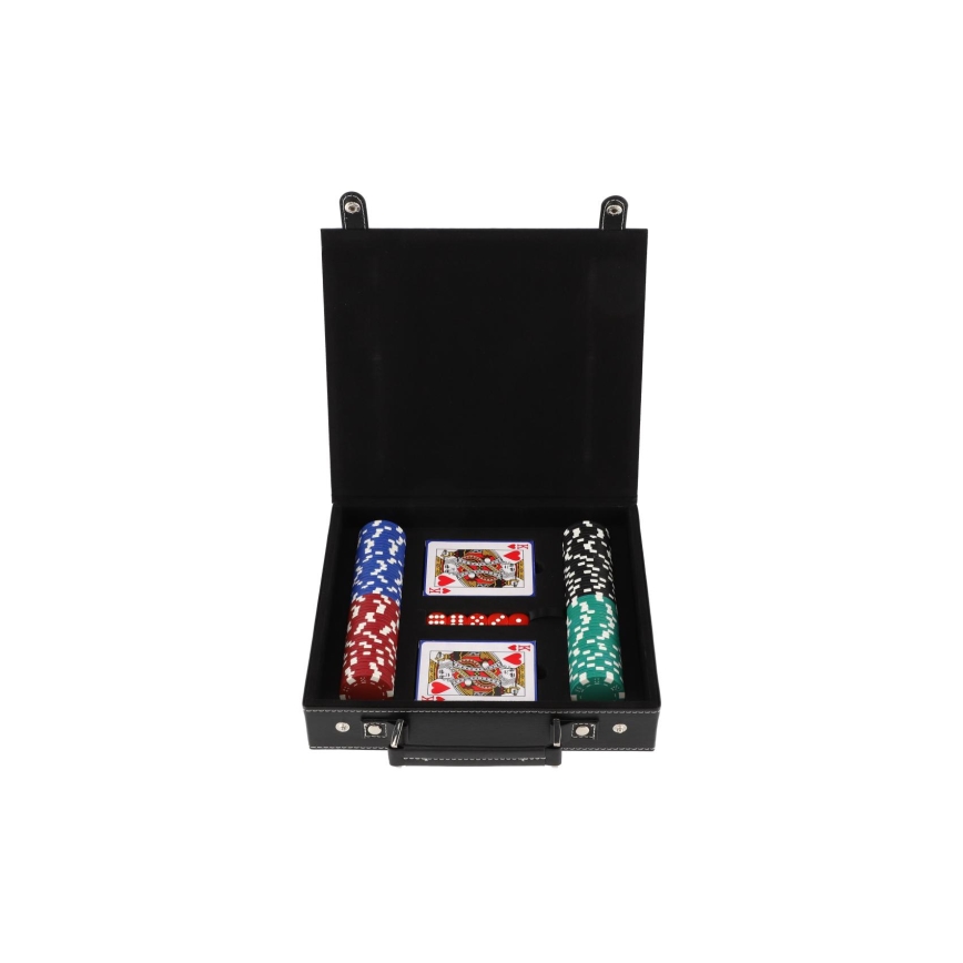 Zestaw pokerowy w walizce 100 szt.