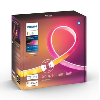 Zestaw przedłużający do taśmy LED Philips Hue White And Color AmbianceLED/12,3W/230V 1 m