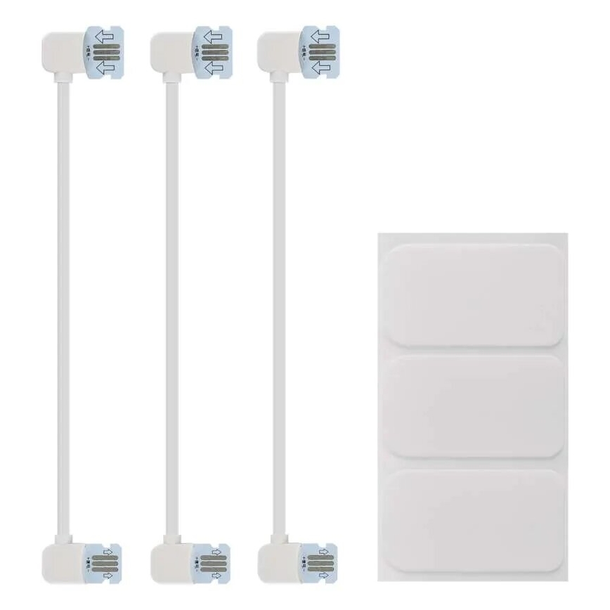 ZESTAW 3x ściemnialnych paneli LED RGBIC+CCT - rozszerzenie LED/1,8W/230V Wi-Fi Tuya