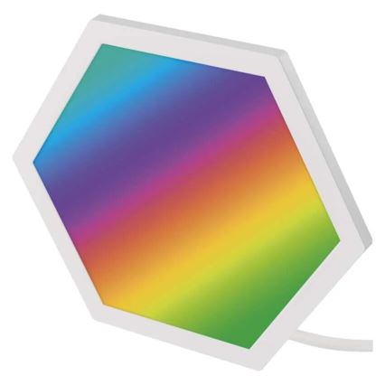 ZESTAW 3x ściemnialnych paneli LED RGBIC+CCT - rozszerzenie LED/1,8W/230V Wi-Fi Tuya