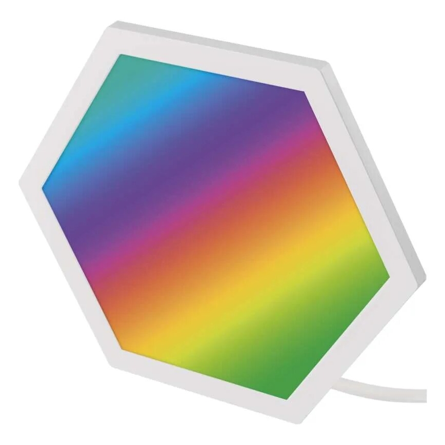 ZESTAW 3x ściemnialnych paneli LED RGBIC+CCT - rozszerzenie LED/1,8W/230V Wi-Fi Tuya