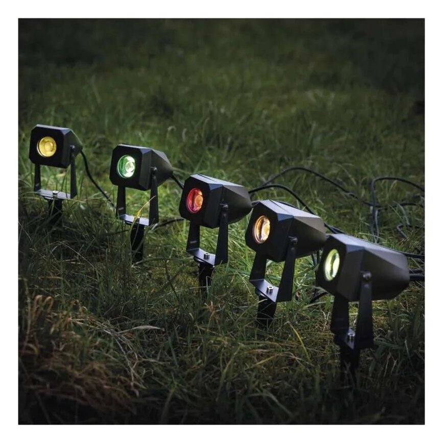 LED RGBIC ściemnialna lampa zewnętrzna GoSmart - rozszerzenie LED/1,5W/12V 3000-6500K IP65 Wi-Fi Tuya