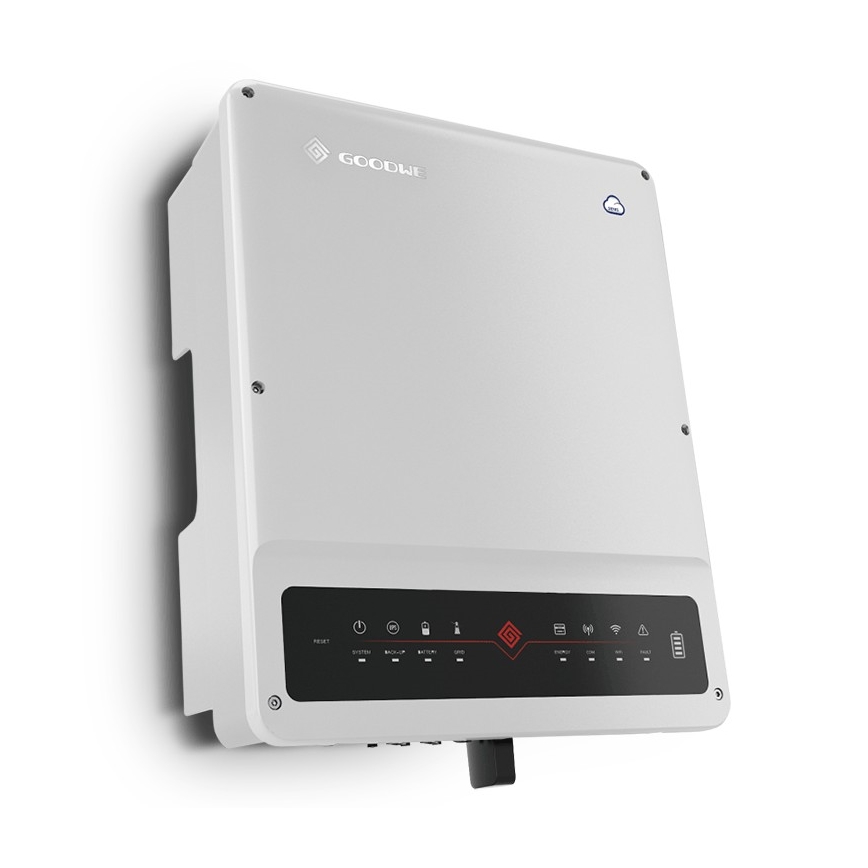 Zestaw solarny GOODWE -8kW Konwerter hybrydowy GOODWE 3f +10,65kWh akumulator PYLONTECH