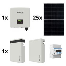 Zestaw solarny: SOLAX Power - 10kWp RISEN + 10kW SOLAX inwerter 3f + 11,6 kWh baterie