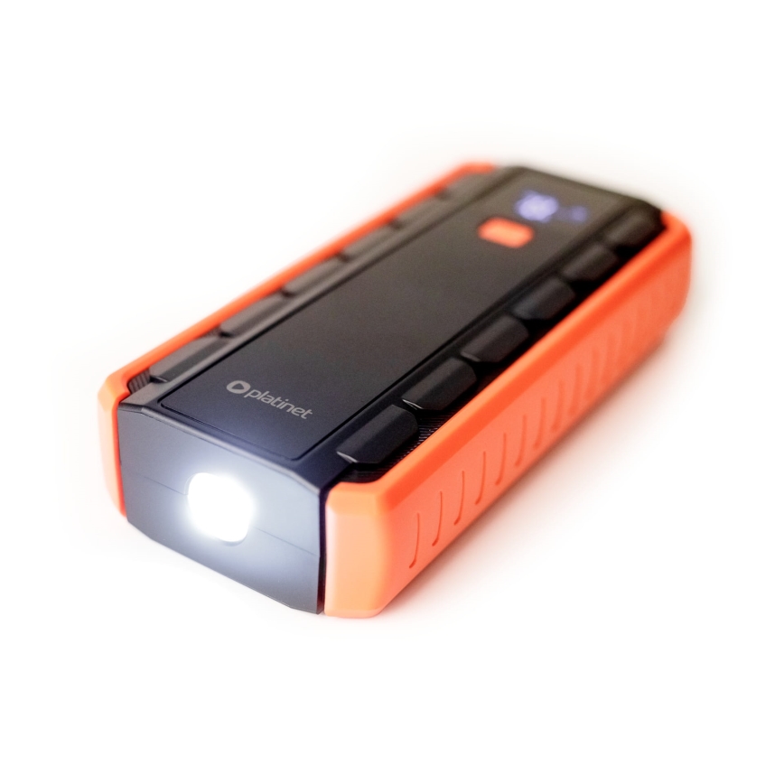 Zestaw startowy do samochodu 1000A z power bankiem 12000 mAh PD 10W i LED latarką