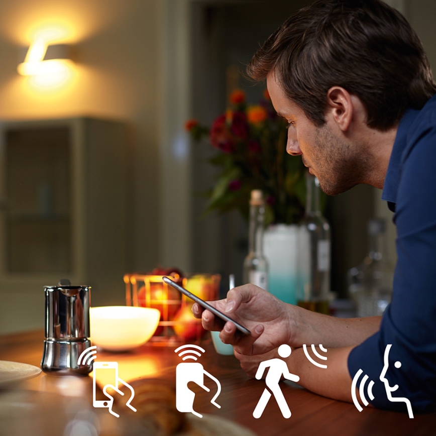 Zestaw podstawowy Philips HUE STARTER KIT 3xE27/9W + urządzenie do łączenia