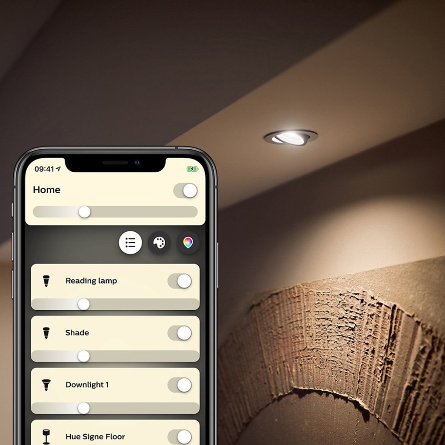 Zestaw podstawowy Philips Hue WHITE AND COLOR AMBIANCE 2xE27/9W/230V 2000-6500K + Mostek Hue