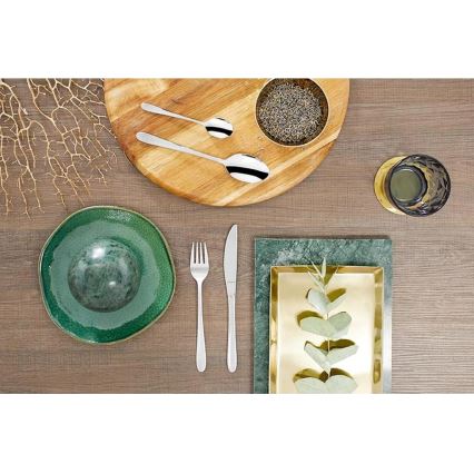 Zestaw sztućców MONACO ze stali nierdzewnej, 24-częściowy