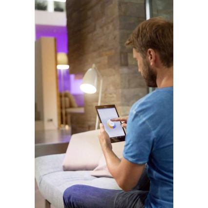 ZESTAW Żarówka ściemnialna LED RGB A60 E27 / 10W / 230V + łącznik - Osram