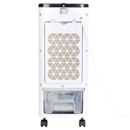ZEVENTI - Chłodnica powietrza ARCTIC 60W/230V czarna/biała + pilot zdalnego sterowania