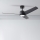 ZEVENTI - LED Ściemnialny wentylator sufitowy ORVIETO LED/18W/230V 3000-6000K Wi-Fi Tuya czarny + zdalne sterowanie