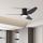 ZEVENTI - LED Ściemnialny wentylator sufitowy PADUA LED/18W/230V 3000-6000K Wi-Fi Tuya czarny + zdalne sterowanie