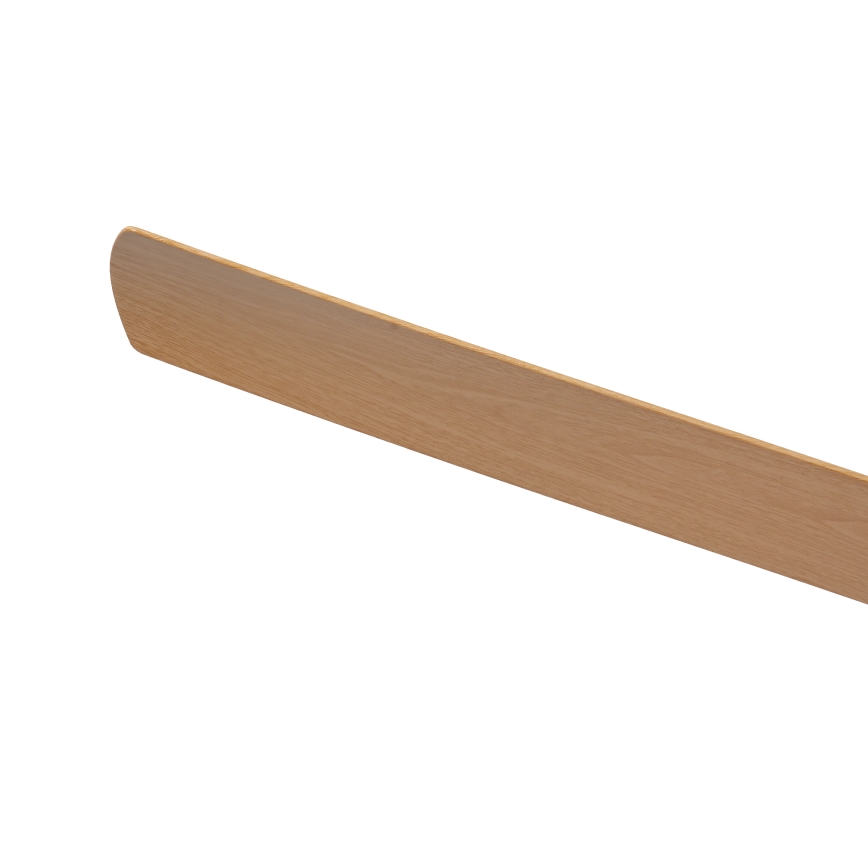 ZEVENTI - LED ściemnialny wentylator sufitowy AUREX LED/24W/230V 3000/4000/6000K Wi-Fi Tuya biały/dąb + pilot zdalnego sterowania