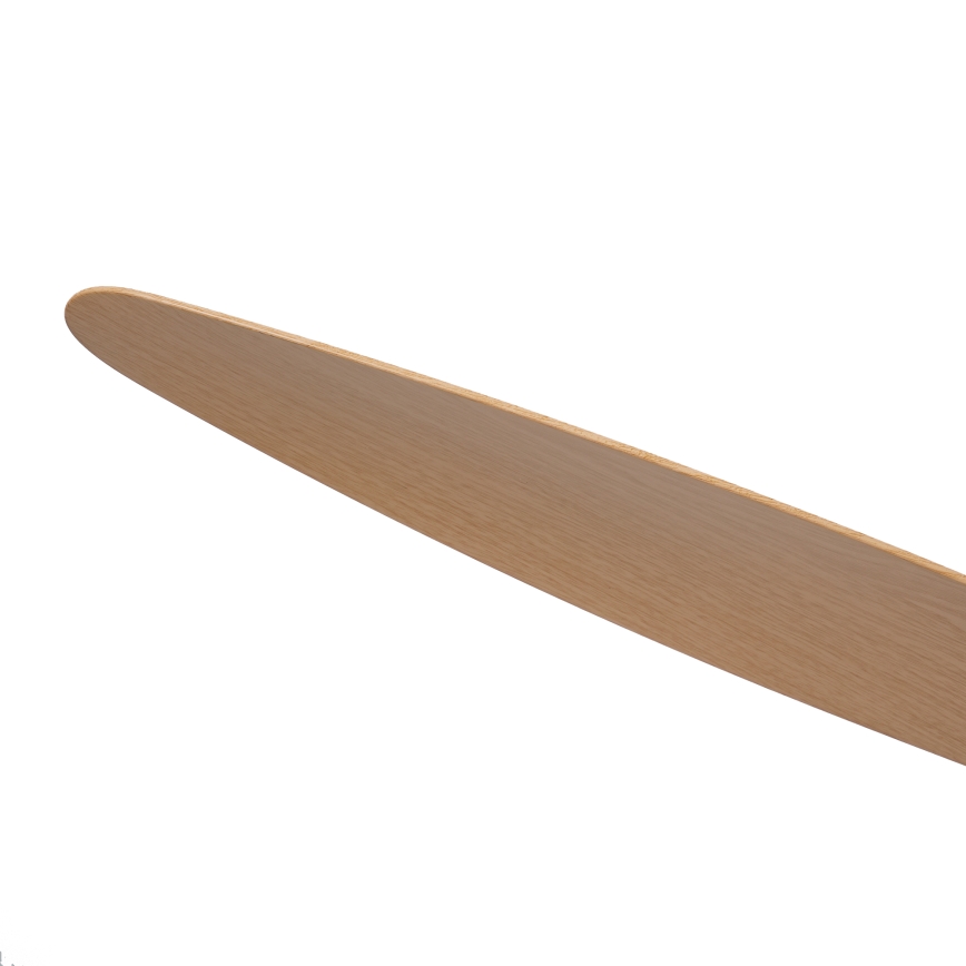 ZEVENTI - LED ściemnialny wentylator sufitowy VENTORA LED/24W/230V 3000/4000/6000K Wi‑Fi Tuya biały/dąb + pilot zdalnego sterowania