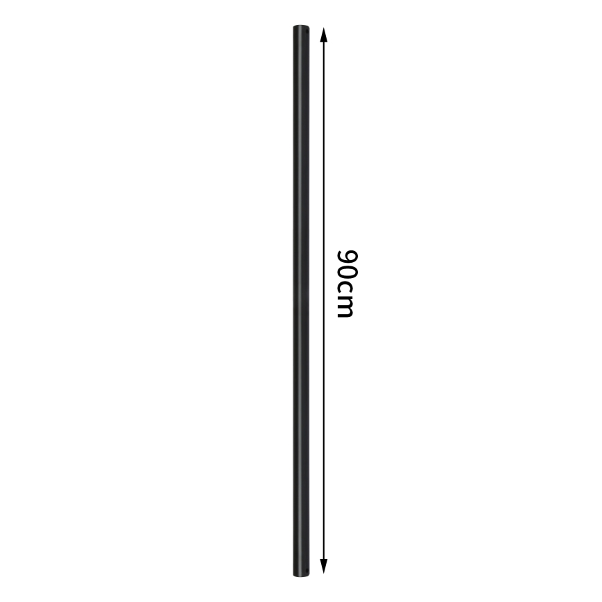 ZEVENTI - Pręt przedłużający 90 cm czarny