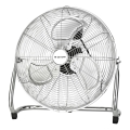 ZEVENTI - Wentylator podłogowy FLOW 100W/230V Ø 54 cm błyszczący chrom