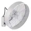 ZEVENTI - Wentylator ścienny FANNY 50W/230V matowy chrom + pilot zdalnego sterowania