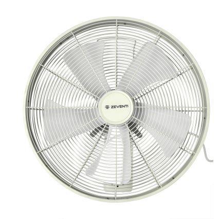 ZEVENTI - Wentylator ścienny FREEZE 50W/230V śr. 40 cm biały + pilot zdalnego sterowania