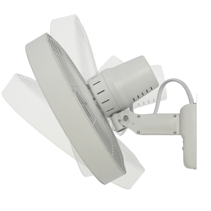 ZEVENTI - Wentylator ścienny FREEZE 50W/230V śr. 40 cm biały + pilot zdalnego sterowania