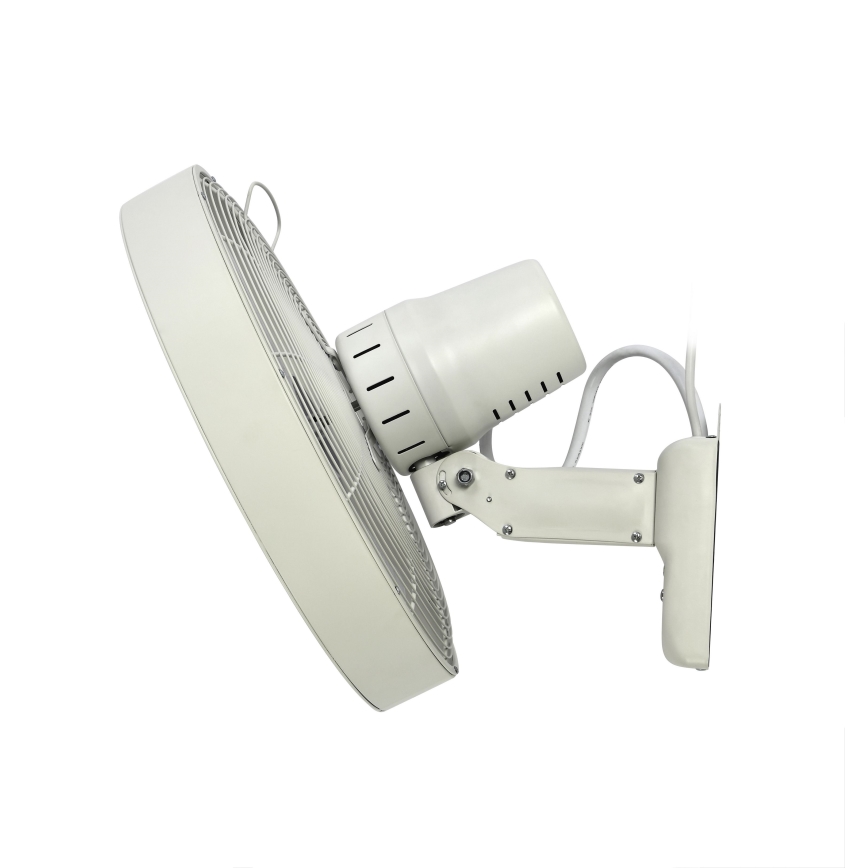 ZEVENTI - Wentylator ścienny FREEZE 50W/230V śr. 40 cm biały + pilot zdalnego sterowania