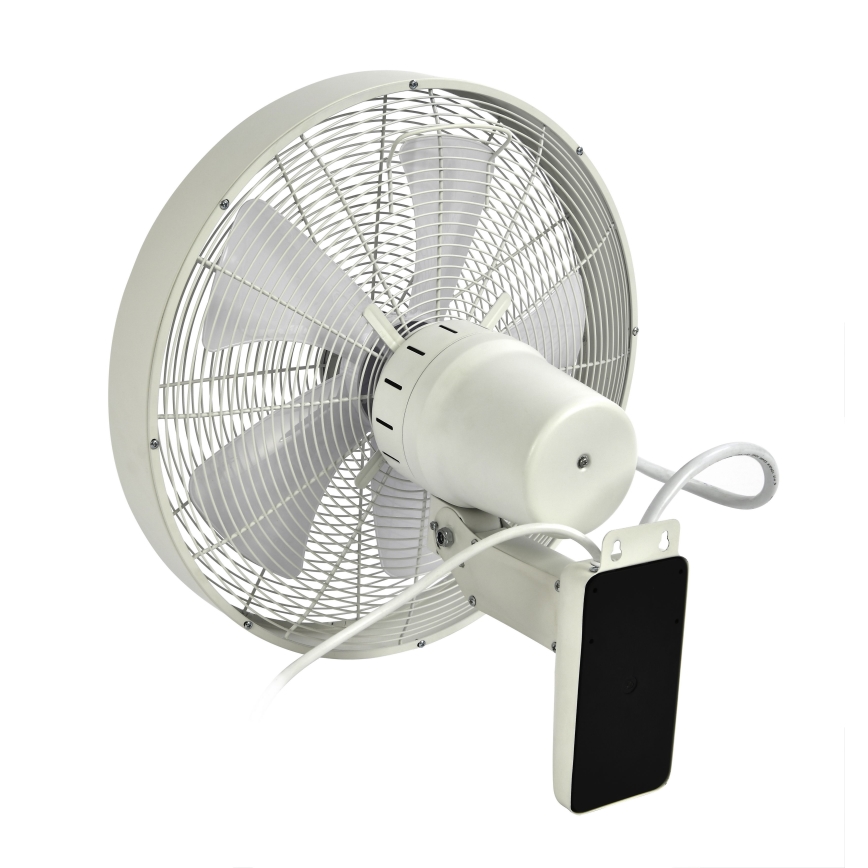 ZEVENTI - Wentylator ścienny FREEZE 50W/230V śr. 40 cm biały + pilot zdalnego sterowania