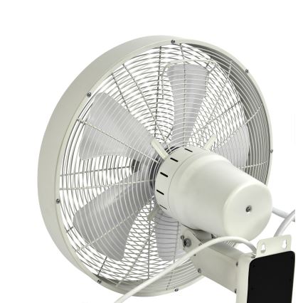 ZEVENTI - Wentylator ścienny FREEZE 50W/230V śr. 40 cm biały + pilot zdalnego sterowania
