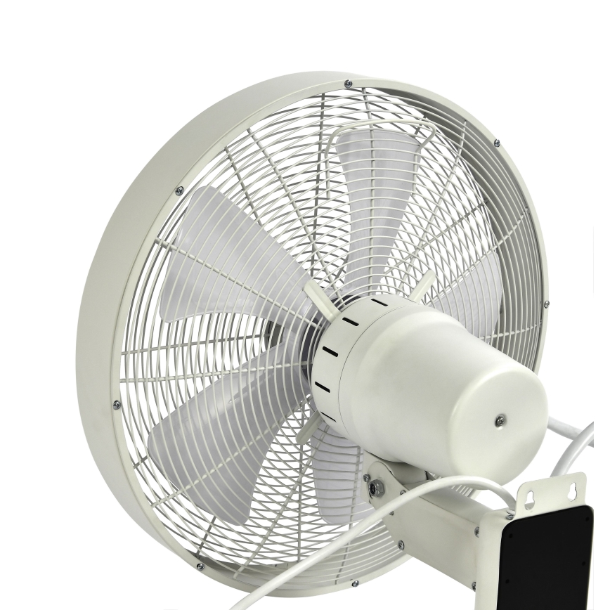 ZEVENTI - Wentylator ścienny FREEZE 50W/230V śr. 40 cm biały + pilot zdalnego sterowania