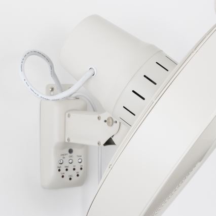 ZEVENTI - Wentylator ścienny FREEZE 50W/230V Ø 45 cm biały + zdalne sterowanie