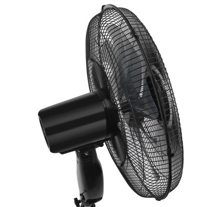 ZEVENTI - Wentylator stojący FLOW 55W/230V 130 cm czarny + pilot zdalnego sterowania