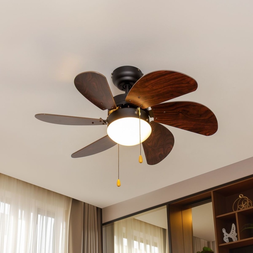 ZEVENTI - Wentylator sufitowy FAMARA 1xE14/60W/230V