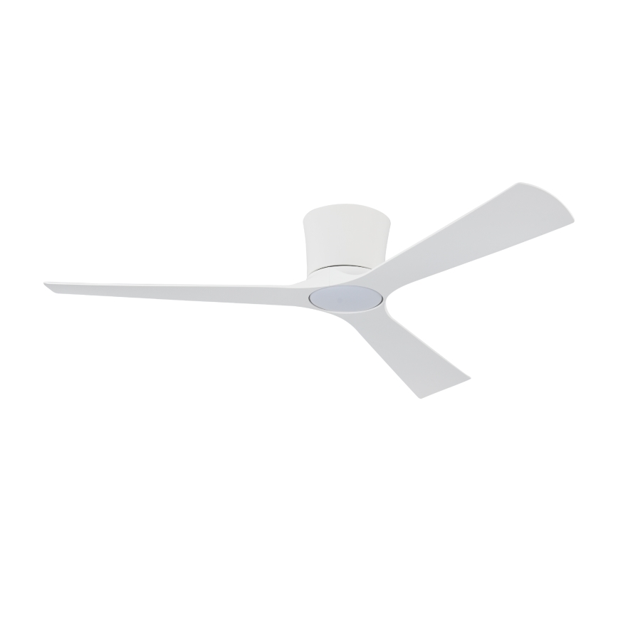 ZEVENTI - ściemnialny sufitowy wentylator LED AUREX LED/24W/230V 3000/4000/6000K Wi-Fi Tuya biały + pilot zdalnego sterowania