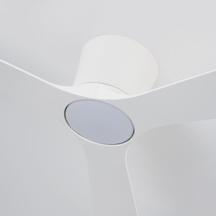 ZEVENTI - ściemnialny sufitowy wentylator LED AUREX LED/24W/230V 3000/4000/6000K Wi-Fi Tuya biały + pilot zdalnego sterowania