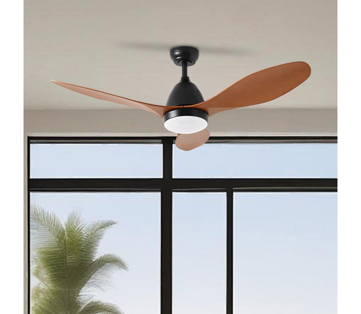 ZE - Wentylator sufitowy LED MURO LED/18W/230V Wi-Fi Tuya + pilot