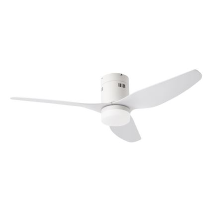 ZEVENTI - LED Ściemnialny wentylator sufitowy PADUA LED/18W/230V 3000-6000K Wi-Fi Tuya biały + zdalne sterowanie