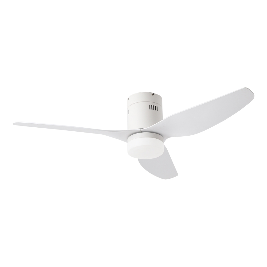 ZEVENTI - LED Ściemnialny wentylator sufitowy PADUA LED/18W/230V 3000-6000K Wi-Fi Tuya biały + zdalne sterowanie