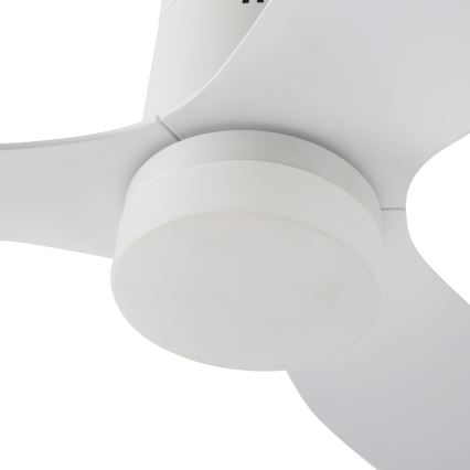 ZEVENTI - LED Ściemnialny wentylator sufitowy PADUA LED/18W/230V 3000-6000K Wi-Fi Tuya biały + zdalne sterowanie