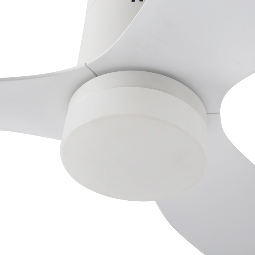 ZEVENTI - LED Ściemnialny wentylator sufitowy PADUA LED/18W/230V 3000-6000K Wi-Fi Tuya biały + zdalne sterowanie
