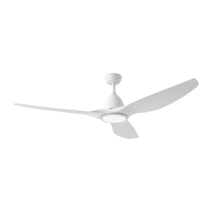ZEVENTI - LED Ściemnialny wentylator sufitowy URBINO LED/20W/230V 3000-6000K Wi-Fi Tuya biały + zdalne sterowanie