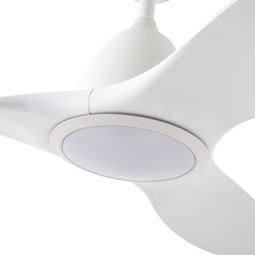 ZEVENTI - LED Ściemnialny wentylator sufitowy URBINO LED/20W/230V 3000-6000K Wi-Fi Tuya biały + zdalne sterowanie
