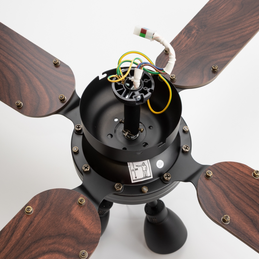 ZEVENTI - Wentylator sufitowy ZURRIOLA 3xGU10/50W/230V
