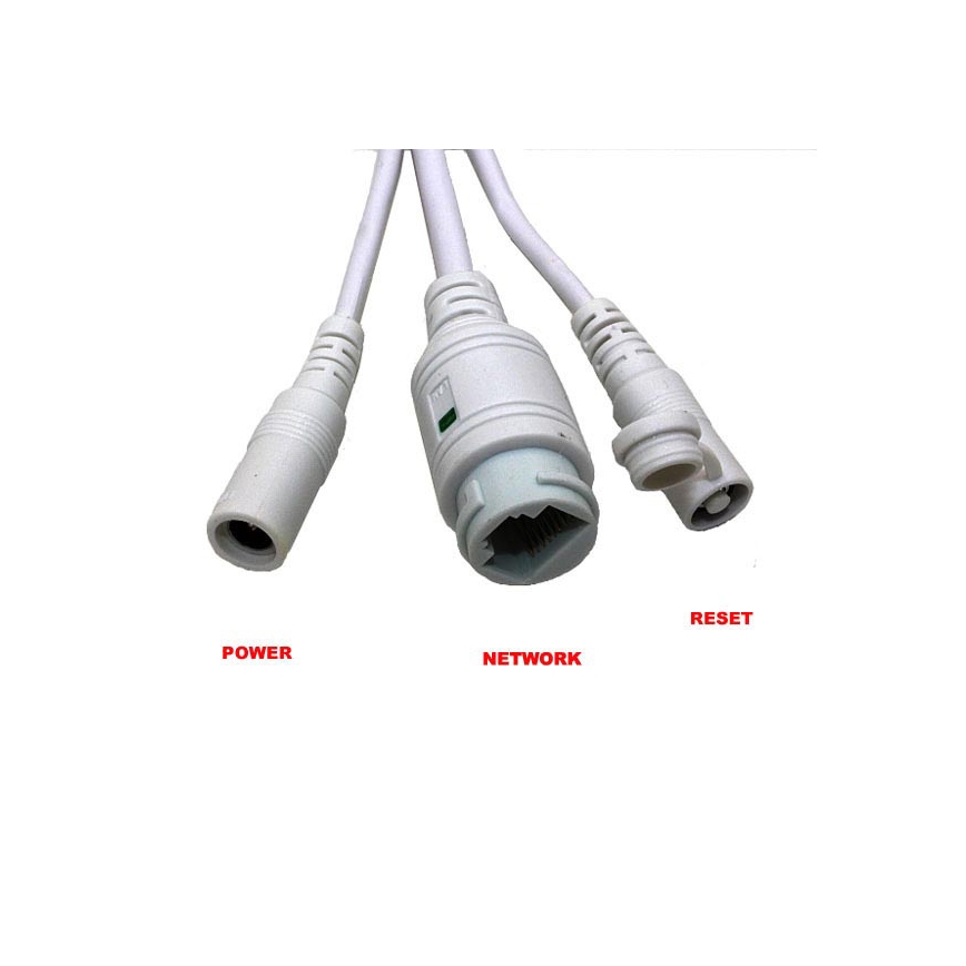 Zewnętrzna inteligentna kamera RJ45 Wi-Fi/HD 1080p Tuya