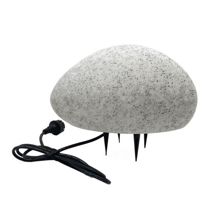 Zewnętrzna lampa dekoracyjna LUMISTONE 1xE27/15W/230V IP65 śr. 31,8 cm