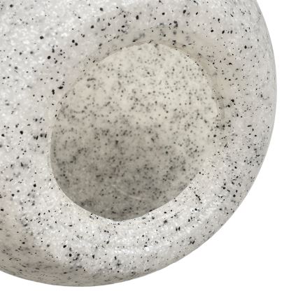 Zewnętrzna lampa dekoracyjna LUMISTONE 1xE27/15W/230V IP65 Ø 25 cm