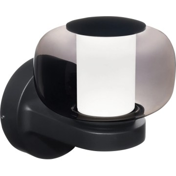 Zewnętrzna lampa ścienna LED MALAGA LED/12W/230V IP44 czarna
