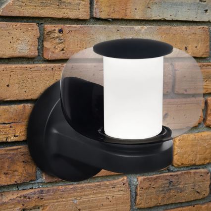 Zewnętrzna lampa ścienna LED MALAGA LED/12W/230V IP44 czarna