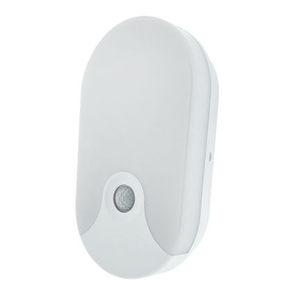 Zewnętrzna lampa ścienna LED z czujnikiem ruchu, 18 W/230 V, IP44, antracyt