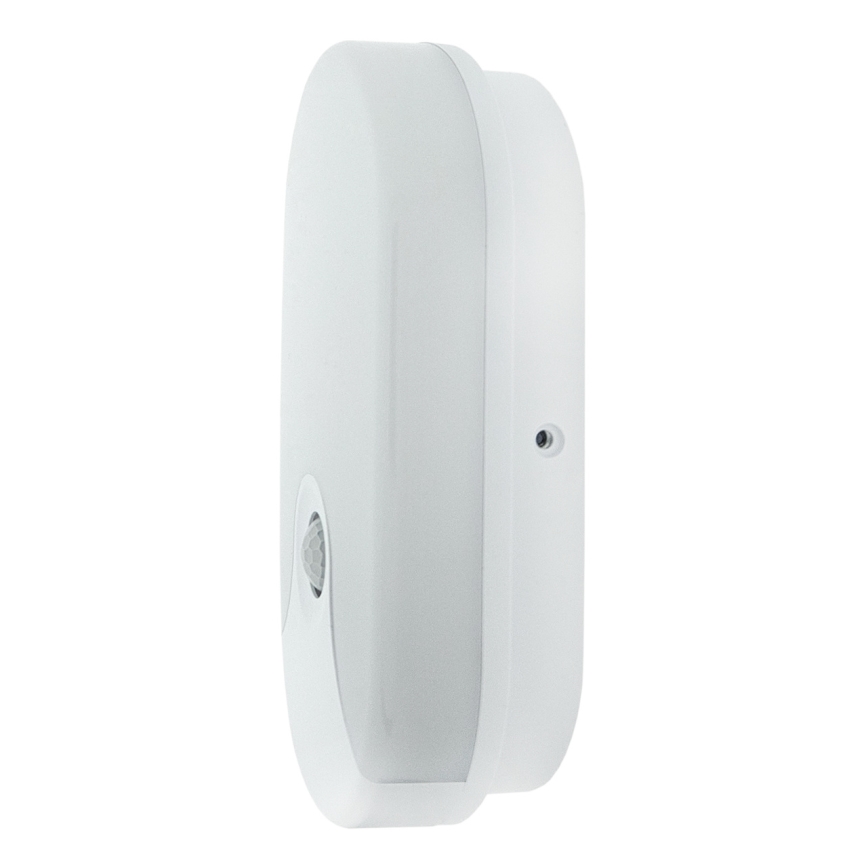 Zewnętrzna lampa ścienna LED z czujnikiem ruchu, 18 W/230 V, IP44, antracyt