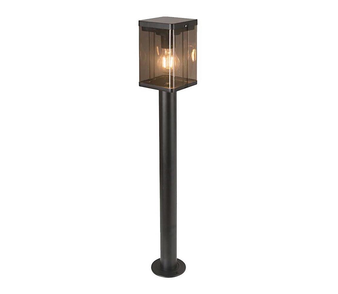 Zewnętrzna lampa solarna LED z czujnikiem LED/2,5W/3,7V 3000K IP54 czarna