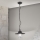 Zewnętrzna lampa wisząca EDWARD 1xE27/60W/230V IP44 czarna