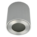 Zewnętrzna oprawa punktowa FARA 1xGU10/30W/230V IP54 srebrna